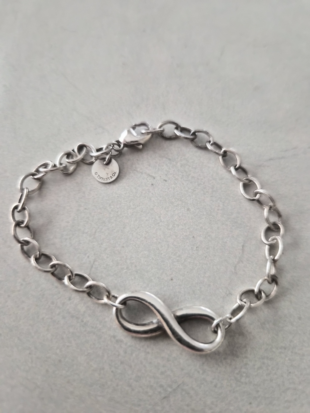 Tiffany & Co. Silver Infinity Link Bracelet